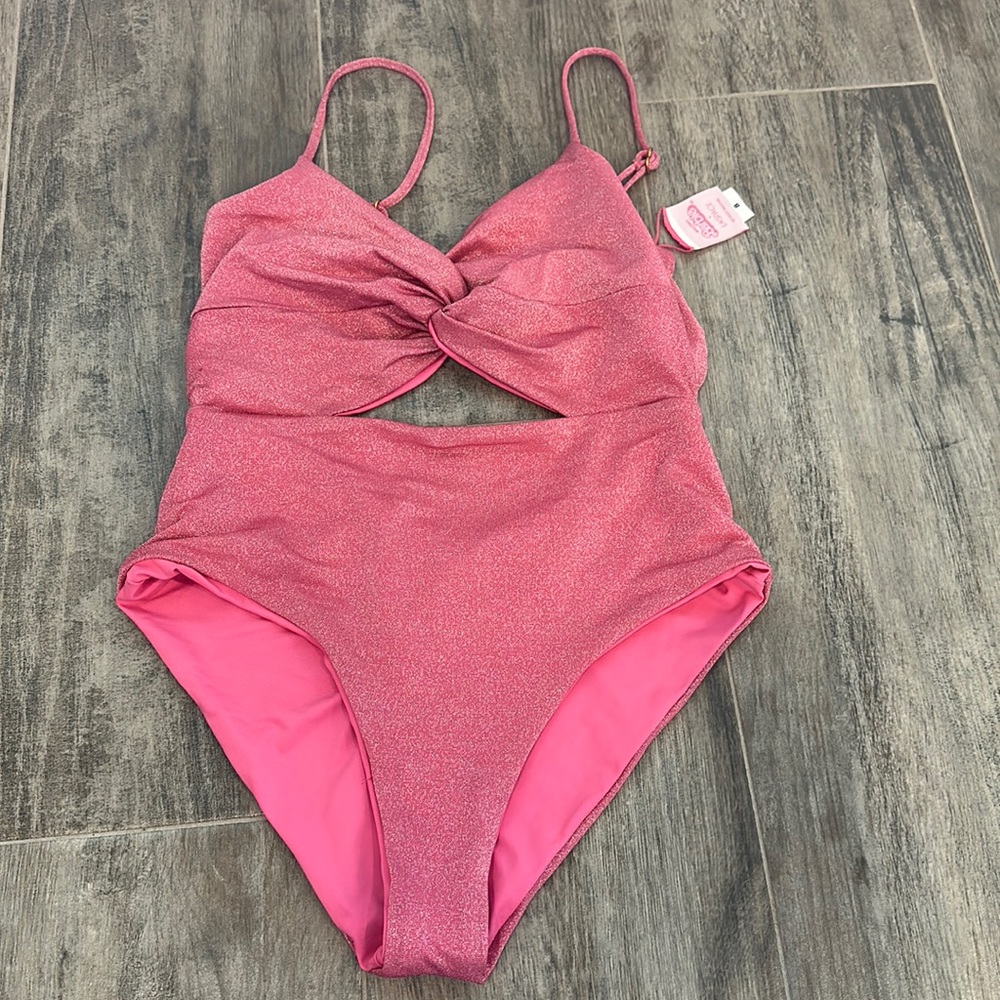 Barbie x LSpace one piece cutout swimsuit